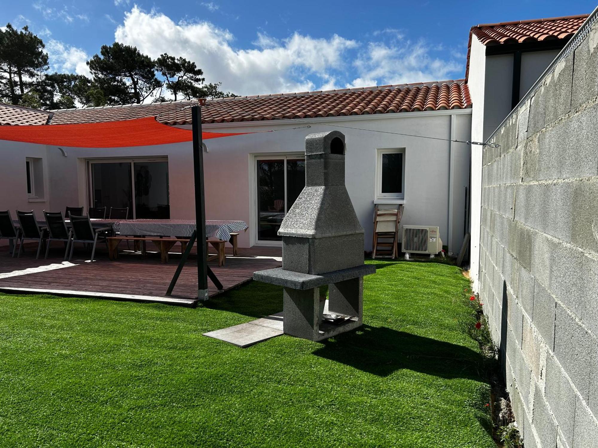 St Jean De Monts Maison Neuve 15 Pers 6Ch La Paree Preneau Bagian luar foto